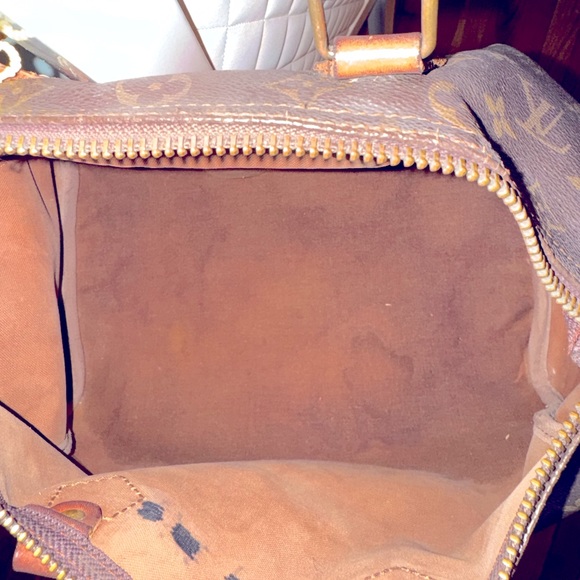 Authentic Louis Vuitton Monogram Speedy 30 Hand Boston Bag  Preowned - Picture 15 of 16